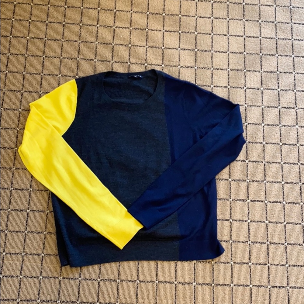 Theory 3 tone sweater